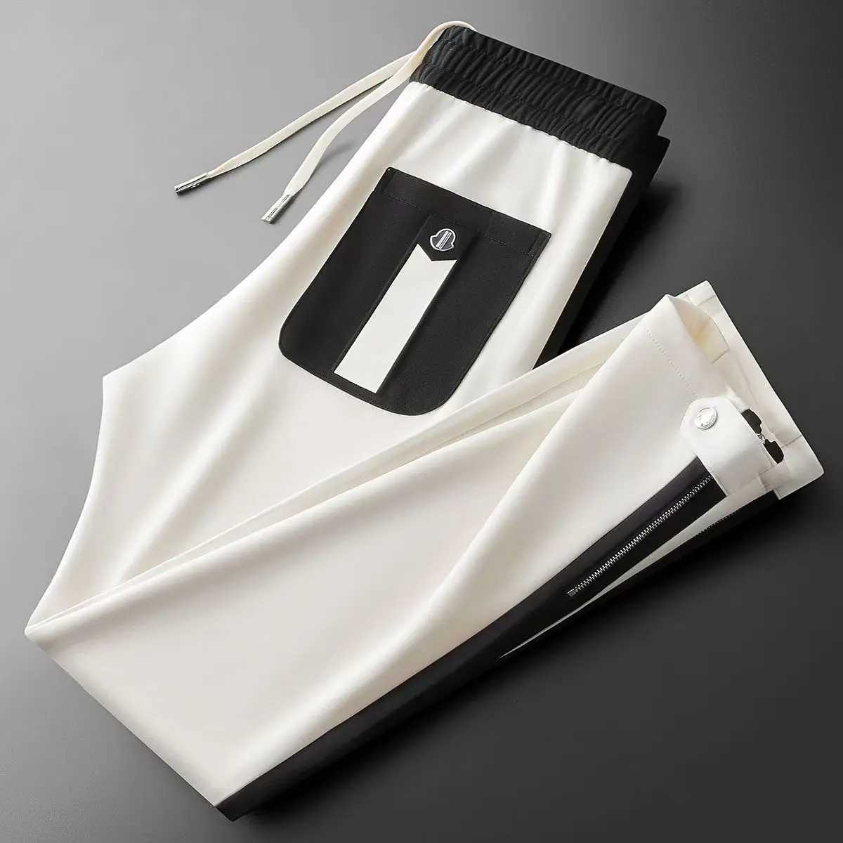 Autumn Winter Casual Pants Men Fitness Sportswear Tracksuit Bottoms Skinny Sweatpants Cotton Trousers Track Pants M251117