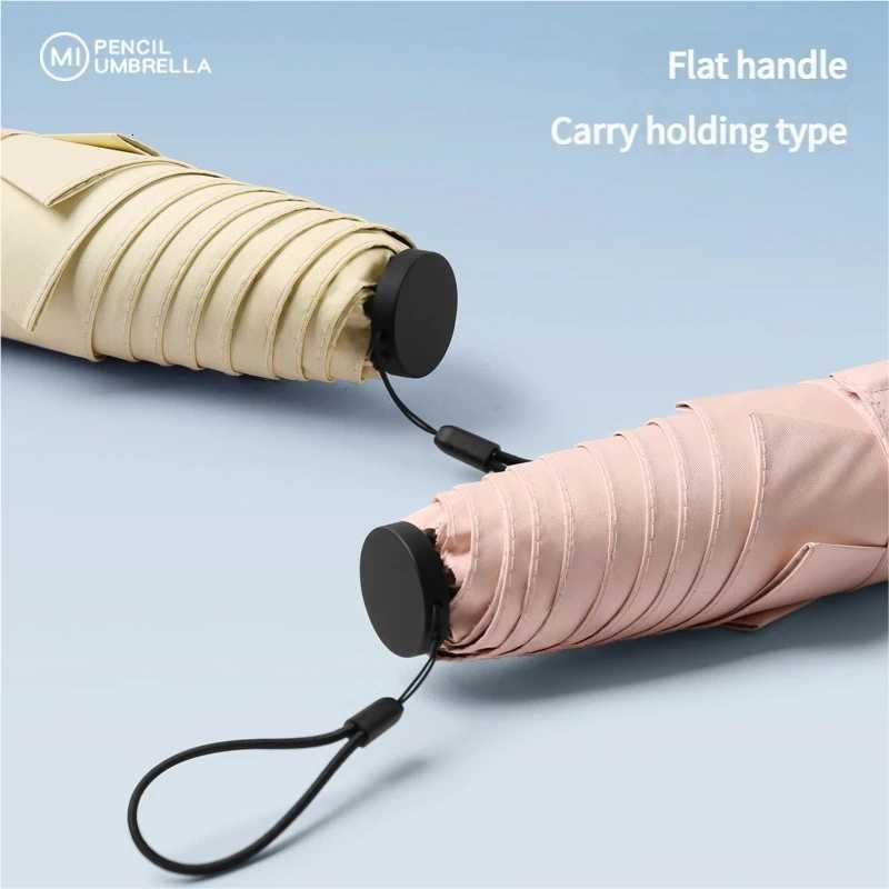 Ultra-Light 140g Portable Umbrella Unisex Compact UV Protection Sunshade High Aesthetic Dual-Purpose Sunny/Wet Weather Umbrella C251117