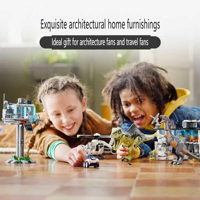 Southern Giant Beast Dragon Creative MOC RV Building Blocks Fast Dragon DIY 76946 Model Brick Assembly Childrens Toy GiftsY25041777NN