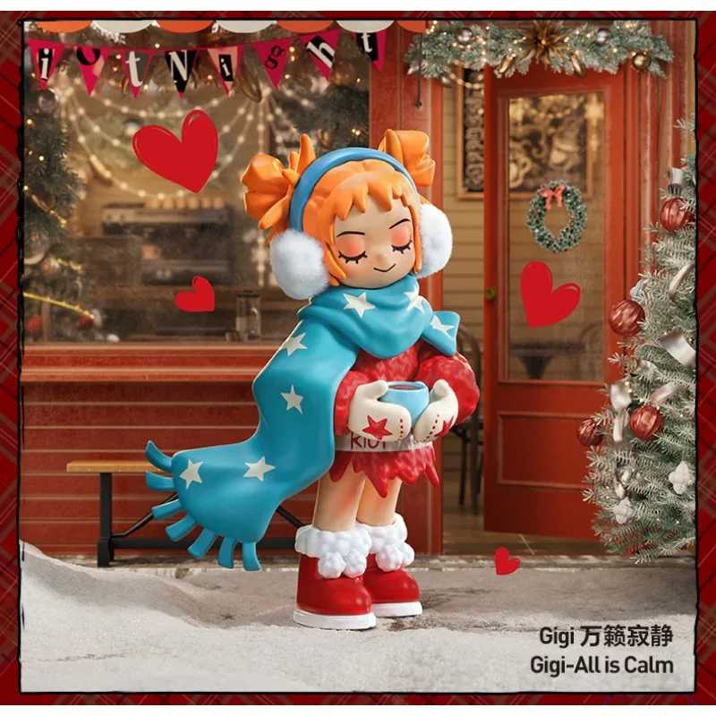 Lil Peach Riot Little Peach Holiday Suite Series Figurine Blind Box Toys KAWaii Anime Action Surprise Christmas Gifts J251117