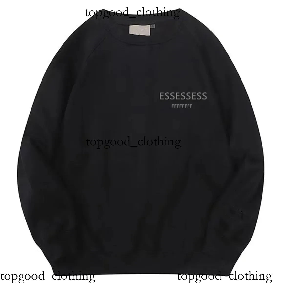 Essintals Hooded Mens Designer Man Woman Pullover Long Sleeve O-Neck Letter Printed Overcoat Streetwear Essential Hoodies Jumper Zip Up Hoodie Tops Sweatpants 84a