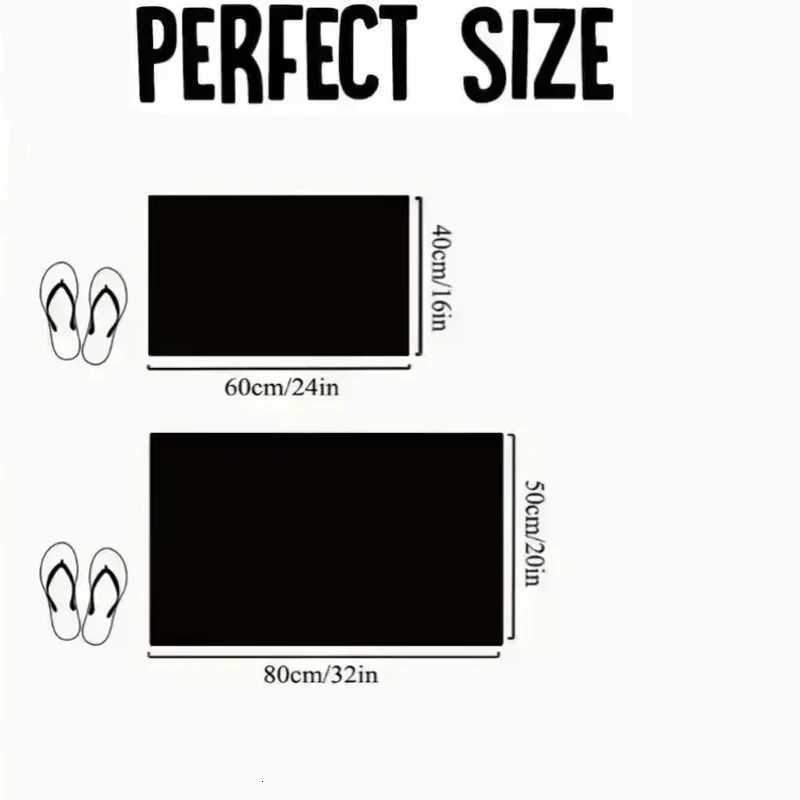 Christmas Crystal Velvet Floor Mat Xmas Holiday Decoration new year 2026 Santa Claus Carpet bathroom kitchen Absorbent Foot MatM251117