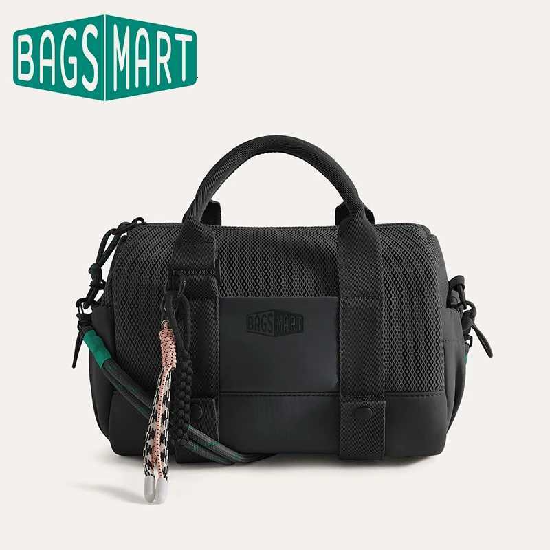 BAGSMART Boston Bag for Women Mini Duffel Shoulder Crossbody Bag Waterproof with Wet Pocket Gym Travel Daily Beach WeekenderW251115