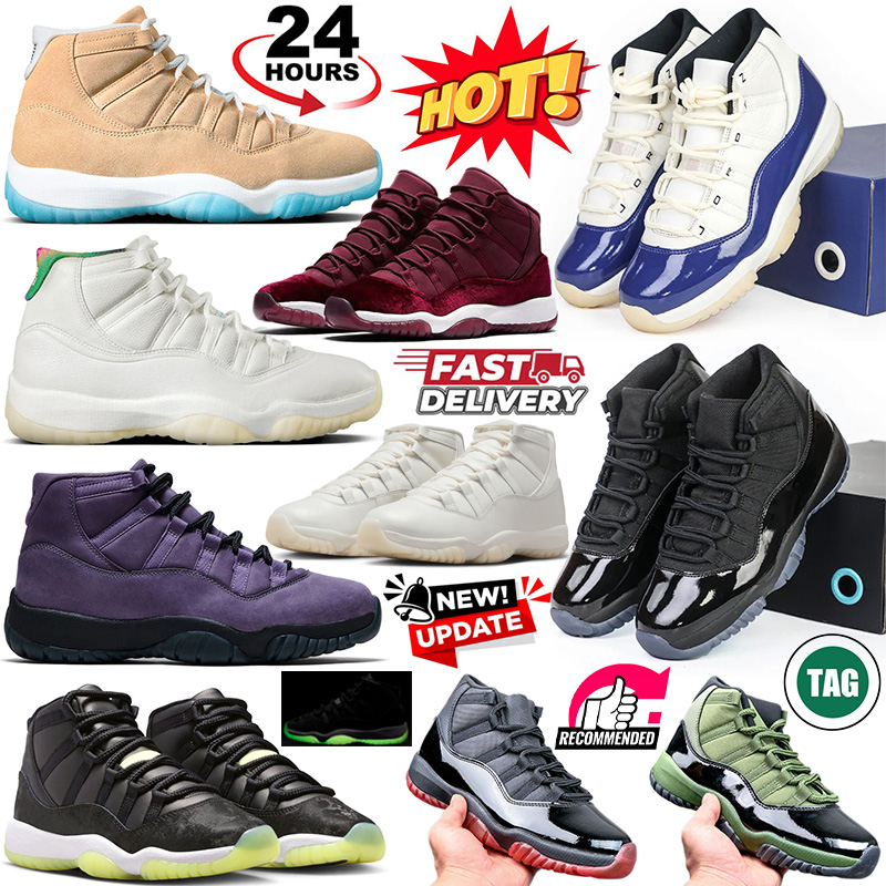 Mojave Las Vegas H-Town 11 11s basketball shoes men women designer Gamma Blue inner beast Cherry Cool Grey Rare Bred Velvet mens trainers outdoor sneakers with box