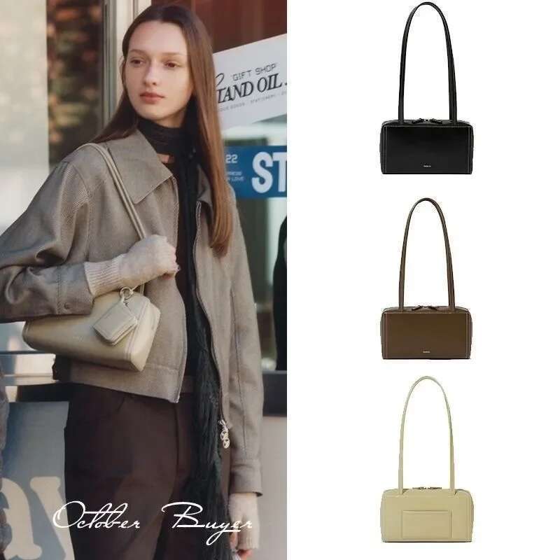 Knock New Trendy Style Pu Leather Underarm Shoulder For Women Minimal Korea Design Fashion Bag Female Accessory