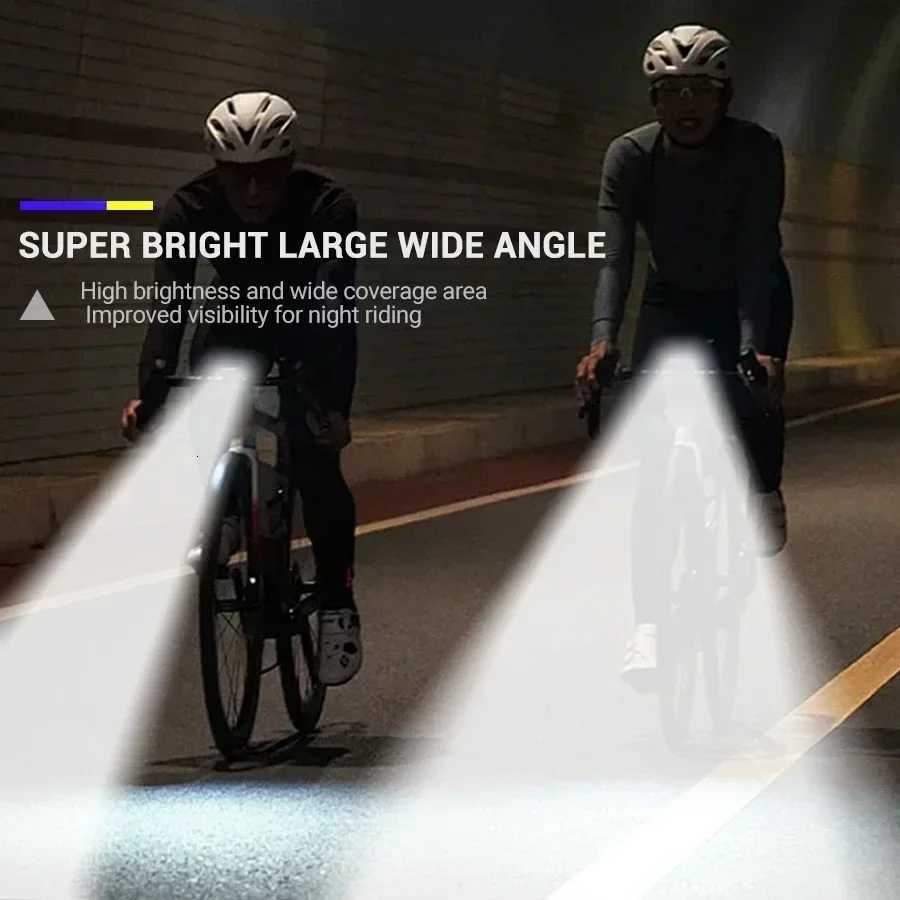 Bicycle Headlight 9 LED Bike Front Light Rechargeable Ultralight Handlebar Lights Waterproof Cycling Flashlight Christmas Gift M251117