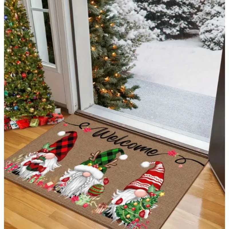 1pc Christmas Dwarf Welcome Door Mat Is A Wonderful Christmas Gift Mat That Perfect for Home and Christmas Decoration DoorwaysM251117