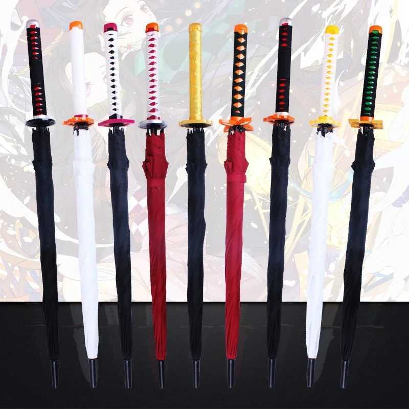 1/3/5pcs Roronoa Zoro Katana Umbrella Long Handle Parasol One Cosplay Porp Piece Anime Roronoa Zoro Katana Umbrella Rain Gear C251117