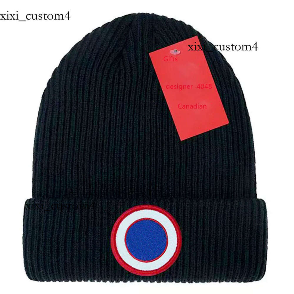 Designer luxury temperament versatile beanie knitted warm letter design Christmas gift hat dust bag multi coloured very good 333