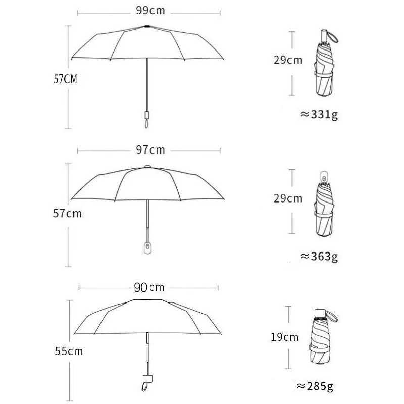 Leopard Print 3 5 Folding Rain Umbrella Automatic Manual Creative Outdoor Windproof Women Sun Protection Parasol Compact Gift C251117