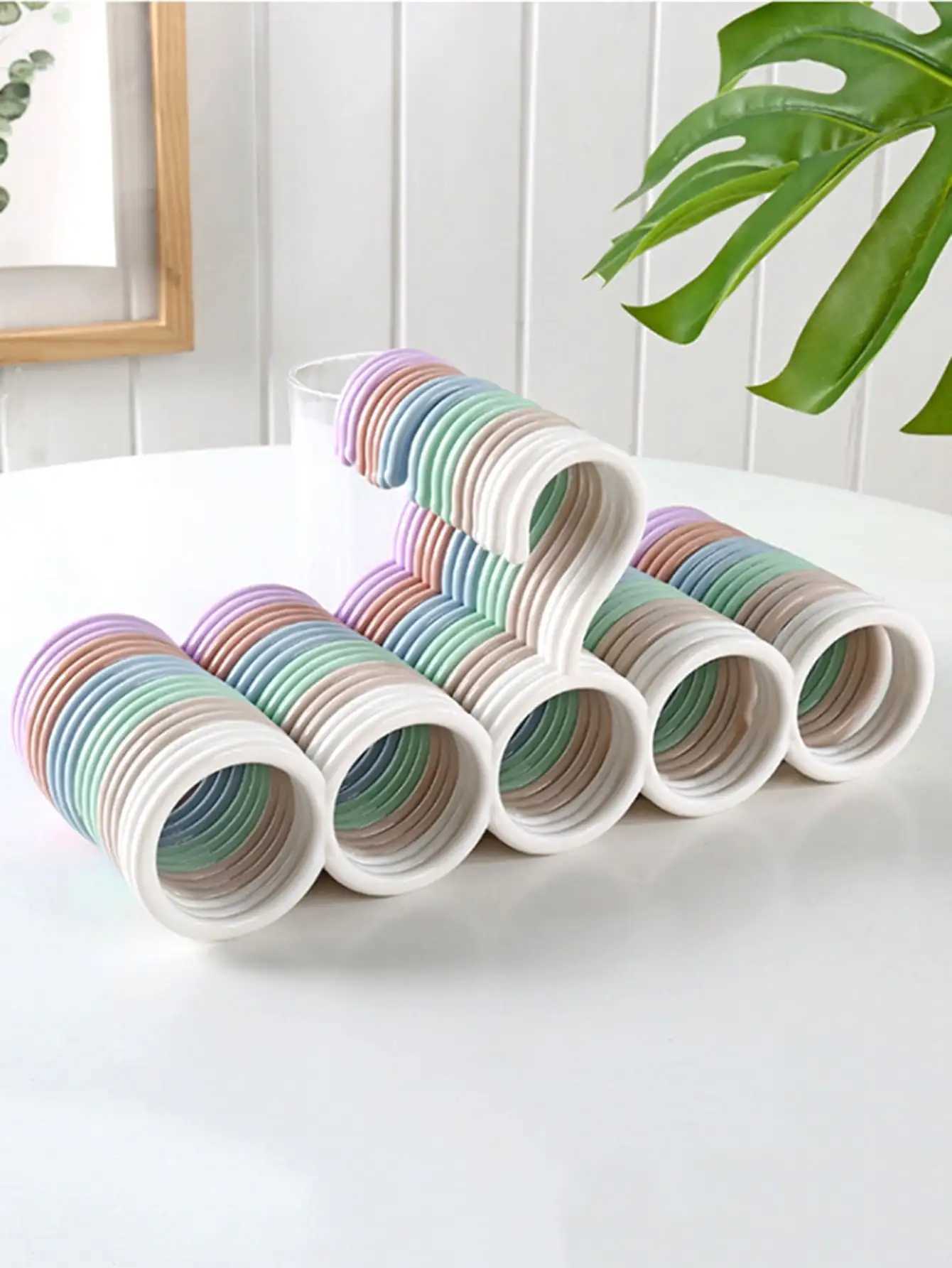 1pc Plastic Solid Pants HangerMultifunctional Hanger Pants Hanger Scarf Storage Hange C251117