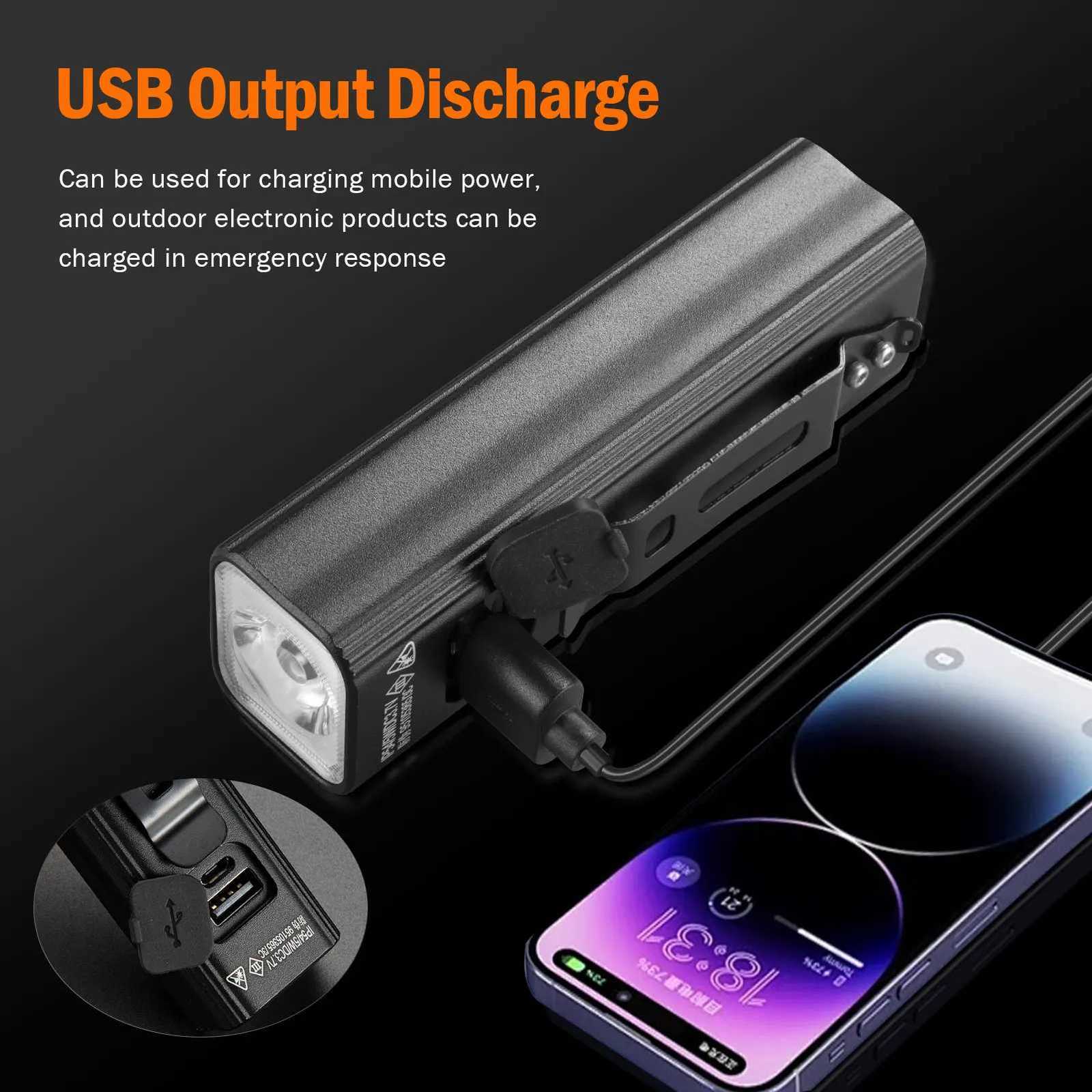 SUPERFIRE BL35 5W Bike Light Rechargeable Front Flashlight 5 modes IP54 Waterproof Bike Headlights for Night Outdoor Cycling M251117