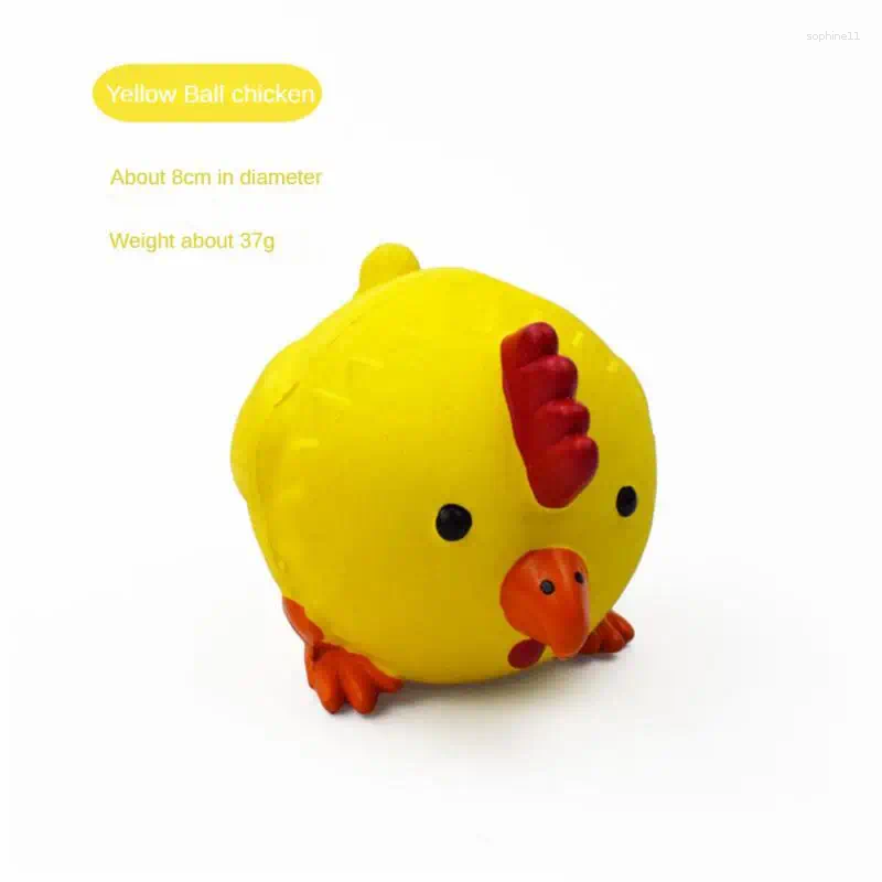 Update Dog Squeaky Rubber Toys Latex Chew Toy Puppy Sound Animal Bite Resistant Train Pet Supplies For Small Medium Large