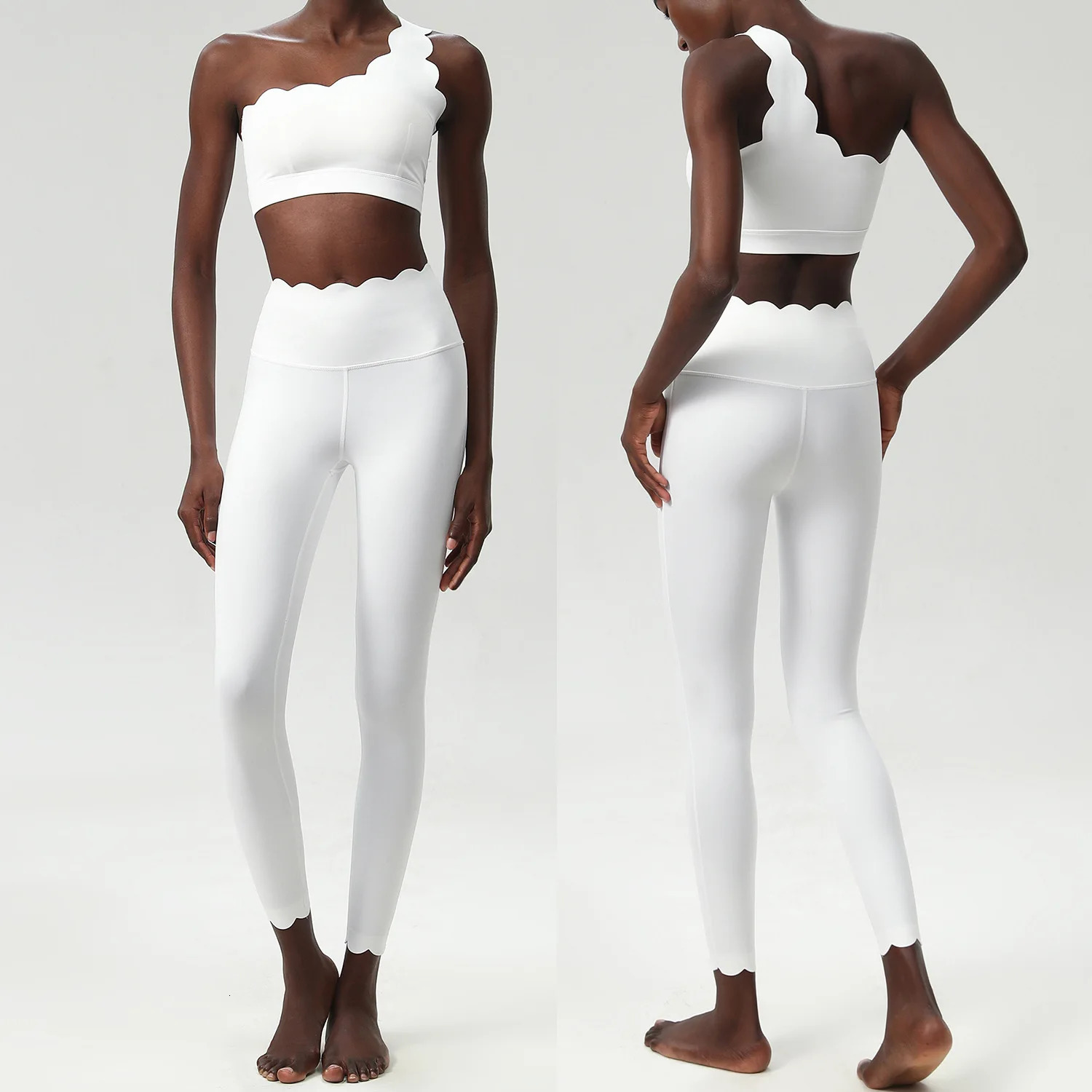 Women Two Pieces Fitness Yoga Set Buttery Soft Running Gym Suit Breathable Quick Dry Sportswear Female Strwetchy Workout Clothes 251106