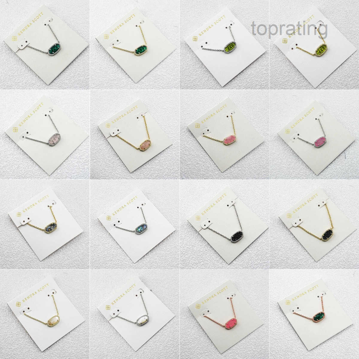 KS Fine Jewelry Diamond Nature Stone Pendant Necklaces Kendraly Necklace Jewelry Scotts Chain Elegance Female Collar As Christmas Gift