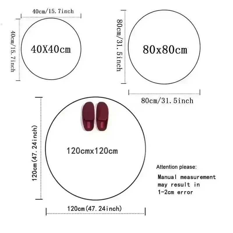 Christmas Snowman Doormat Red Hat Circular Carpet Anti Fouling Anti Slip Bottom Retro Perfect Choice for Holiday Home DecorationM251117