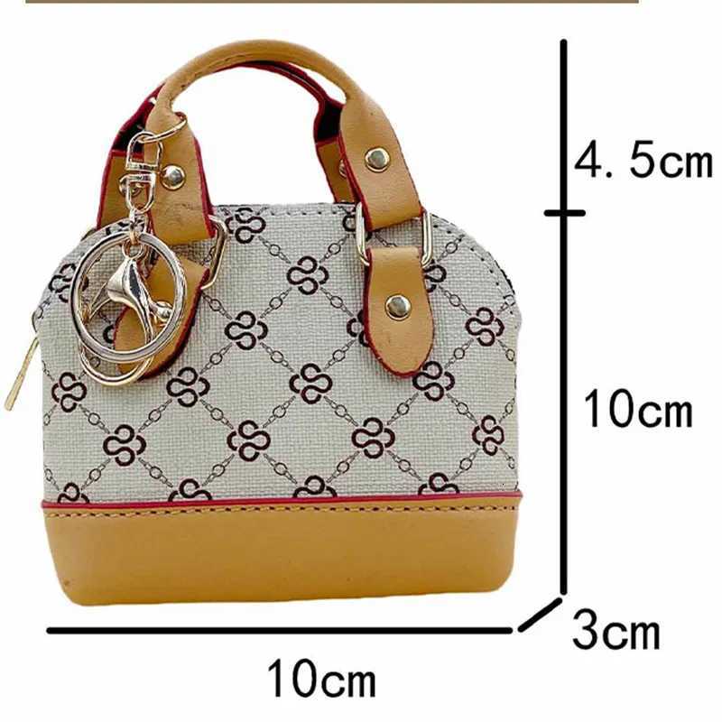 Mini Chain Printed Handheld Diagonal Bag for AirPods pro 4/3/2 Small Headphone Coin Purse Holder with StrapW251117