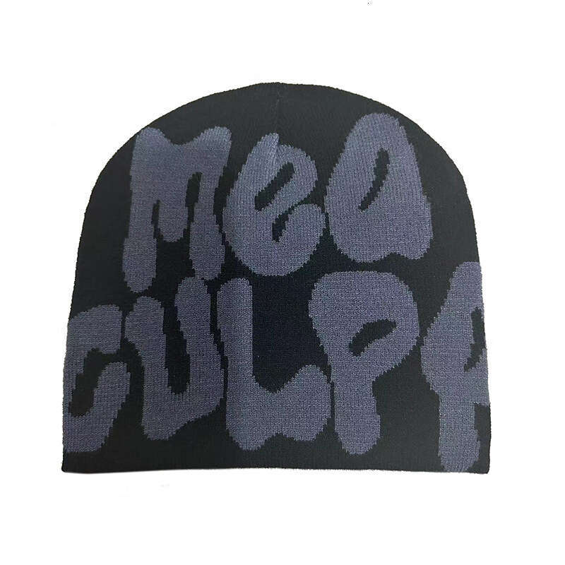 fashionable knitted hat hip hop bean hat mens and womens street winter warm jacquard knitted hat