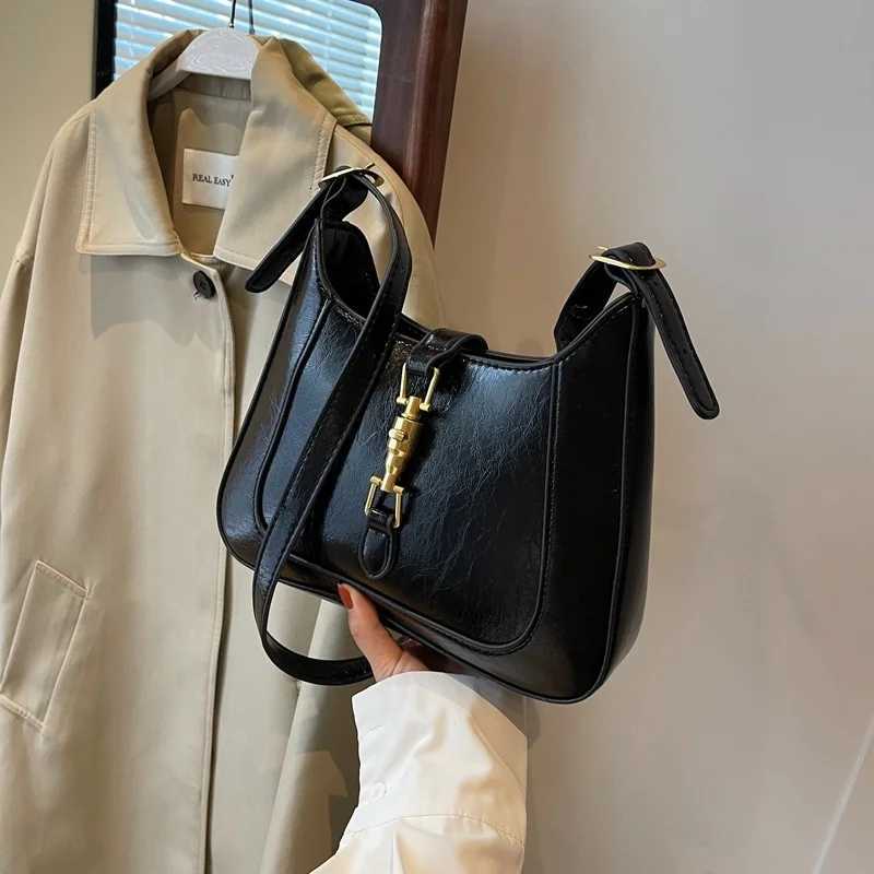 High-end style bag designer womens bag - 2025 new vintage luxury crossbody bag versatile single shoulder strap bagW251117