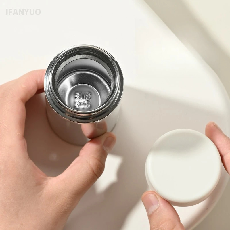 120150180ml Mini Vacuum Cup Protable Thickened Stainless Steel Thermal Insulation Tumbler Pocket Small Water Bottle 251107 W260226