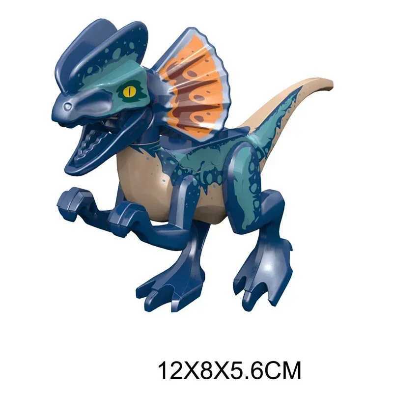 Great value!!! Massasaurus Jurassic World Park Dinosaur Rex Indian Raptor Triceratops Indian Dragon Building Blocks Toy Dinosaur GiftY250417KR23