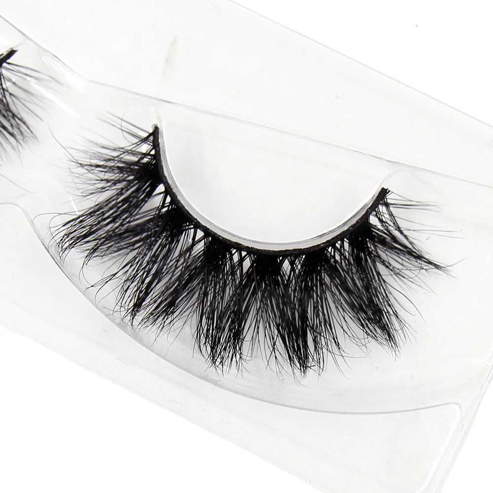 16mm-18mm Mink Eyelashes Long Lasting Mink Lashes Natural Dramatic Volume Eyelashes Extension Thick Long 3D False EyelashesT251117