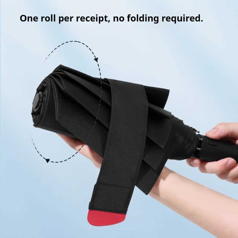 Non folding automatic opening and closing sunshade sun protection UV protection memory patch umbrella C251117