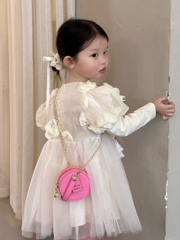 designer bag new style children's bag candy-colored mini round cake bag all-match alphabet girl chain crossbody and handbag