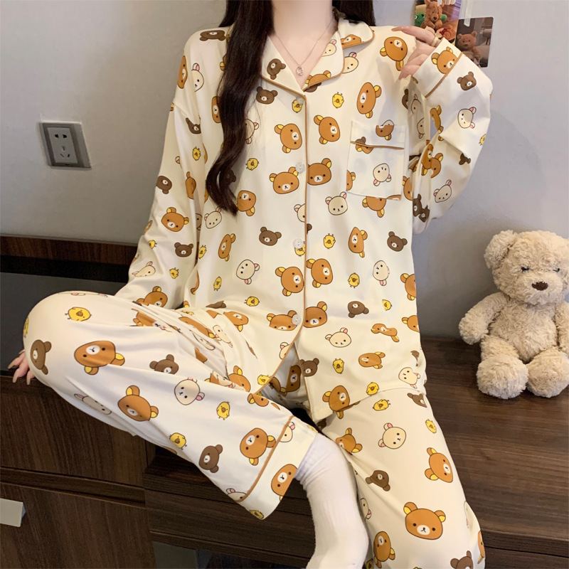 X240-Elegant Graphics Printed Pyjama Set - Breathable Fabric Perfect For Sleeping