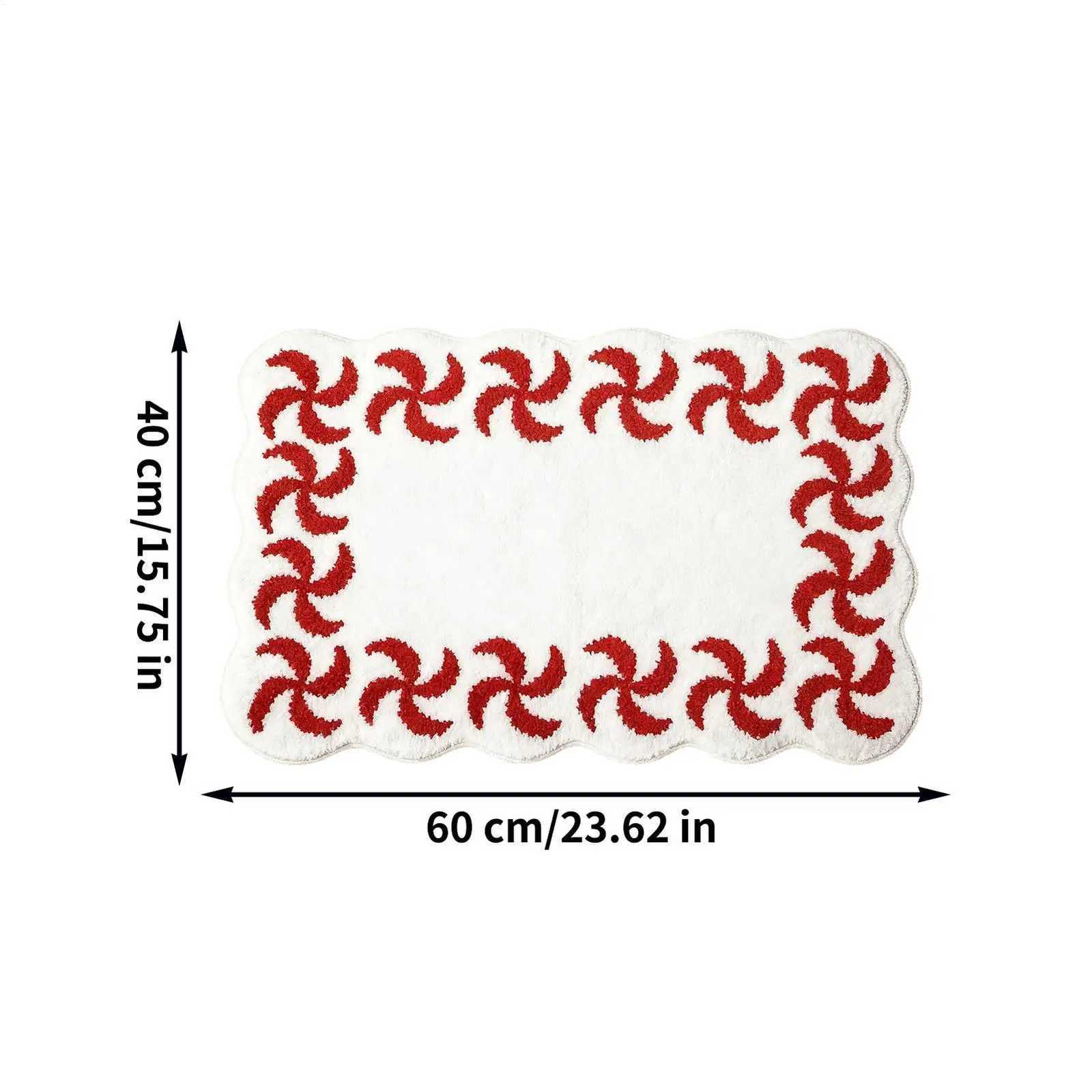 Gingerbread Bathroom Rugs Soft Non Slip Christmas Gingerbread House Doormat Kitchen Bath Welcome Mat For Porch Entrance ShowerM251117