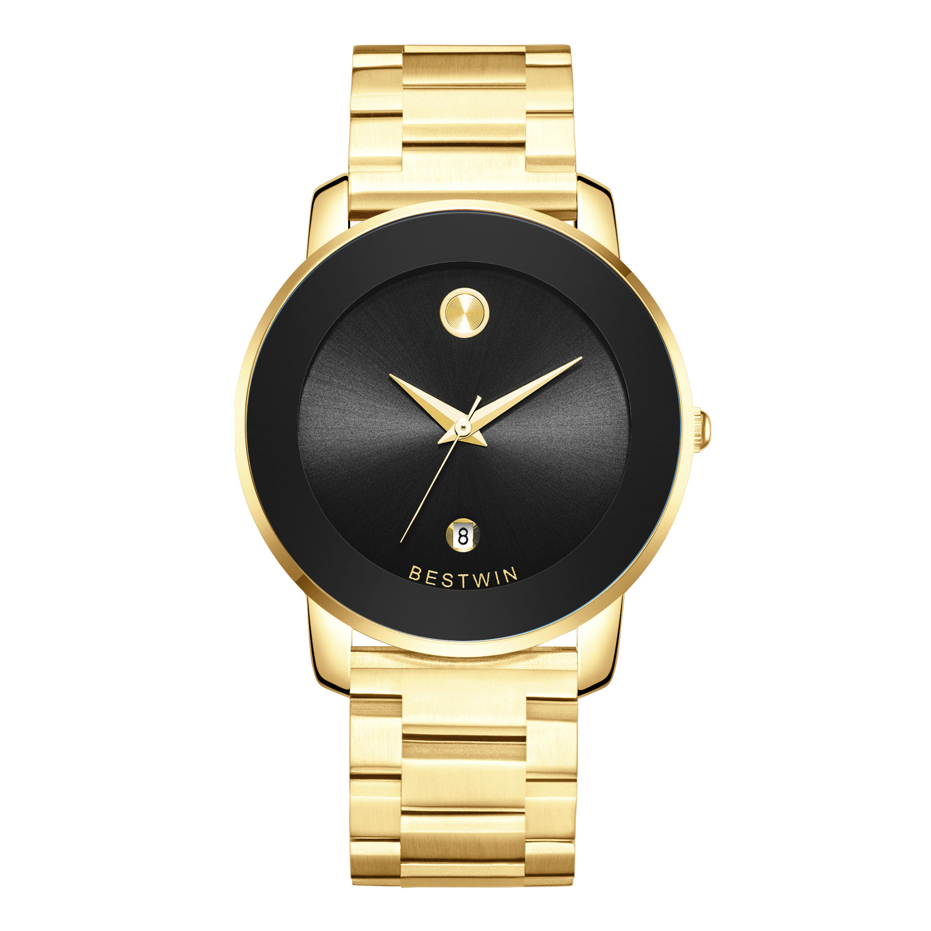 New ultra-thin mens simple quartz watch a2