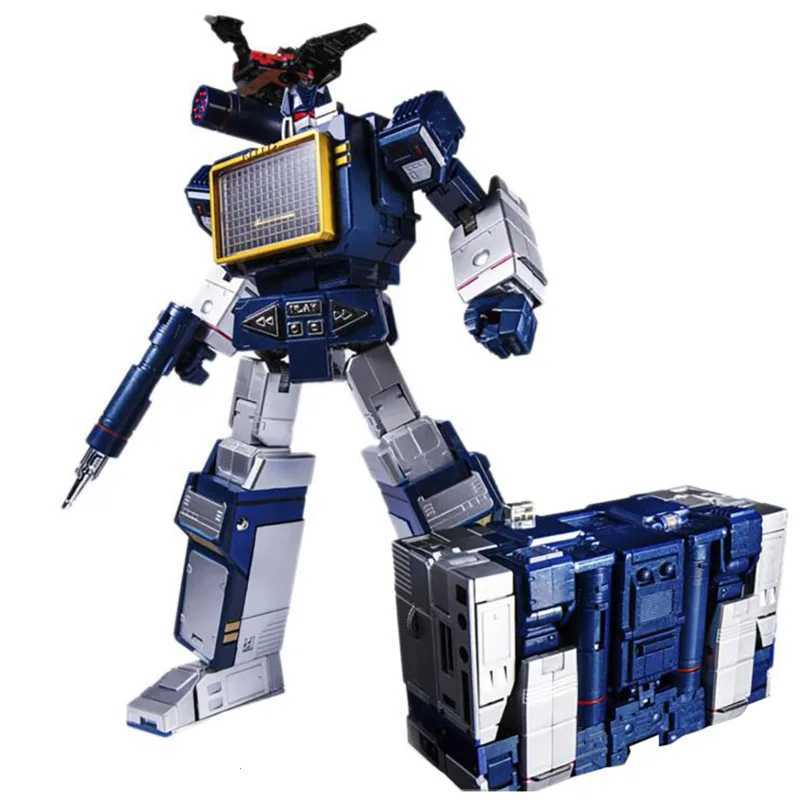 THF THF-01J Soundwave 25cm KO MP13 Masterpiece Transformation Action Figure Toy Soundblaster Movie Model Deformation Car Robot C251117