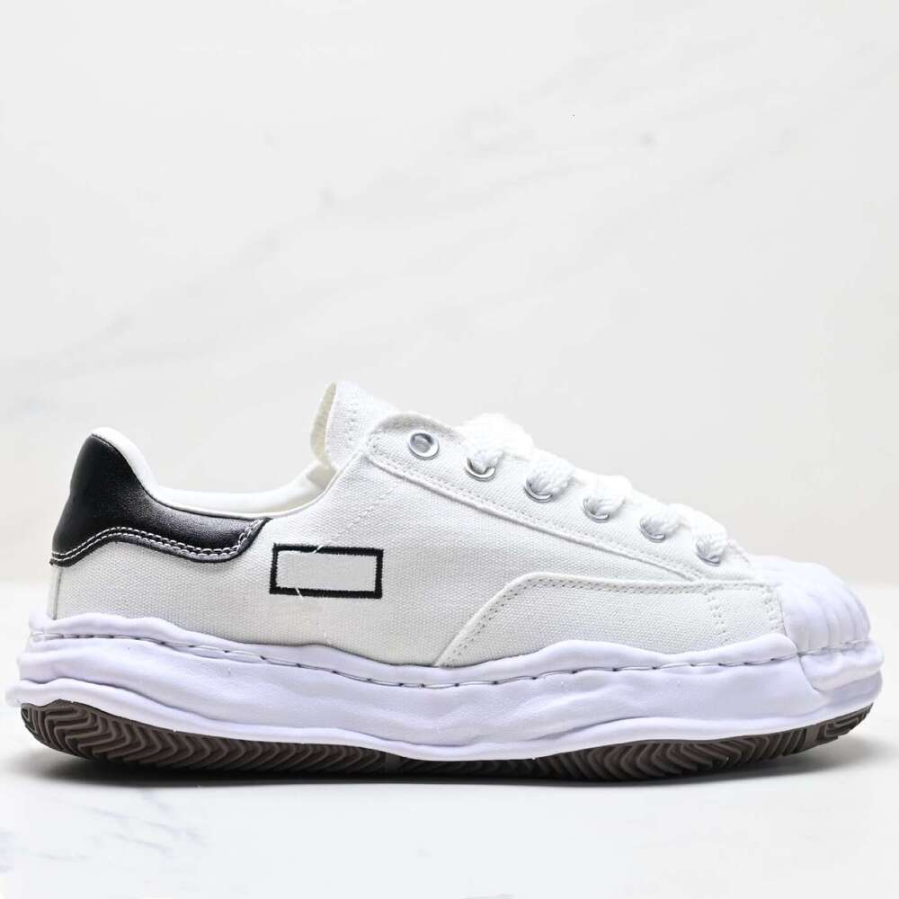 Designer shoes Mens Womens Dissolved Shoes thick soled Casual shoes Black and White OG Canvas Shoes Luxury Outdoors tennis espadrille Shoes Size 36-46