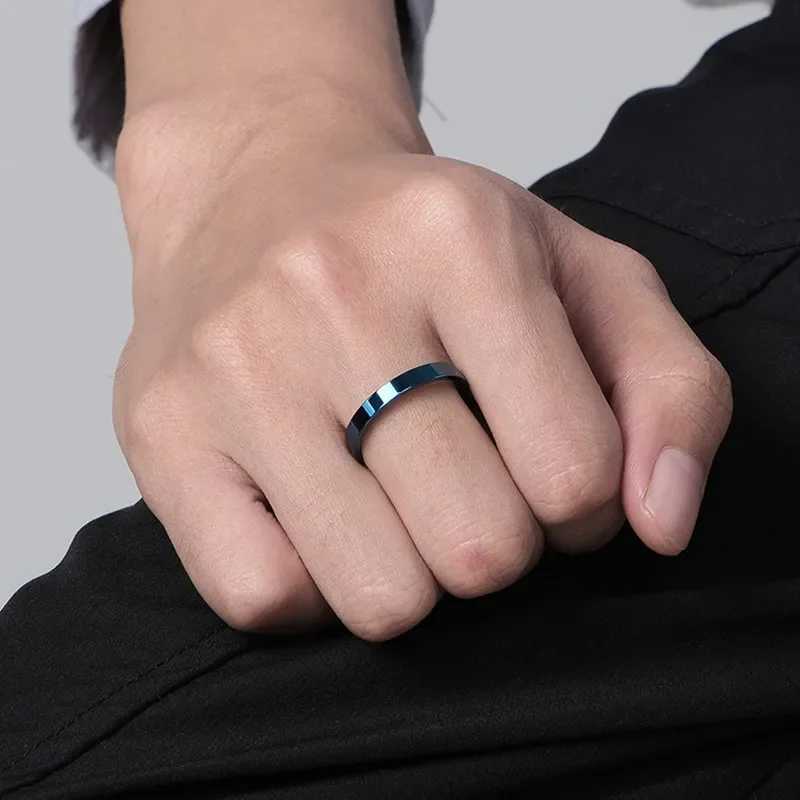 3mm Stainless Steel Stackable Ring Plain Wedding Band for Women Men Size 5-12 y250730