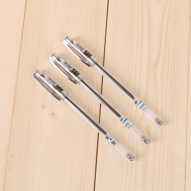 Education and Office Use Yongneng 2501 Black Needle-Tipped Gel Pen Long Lasting Performance