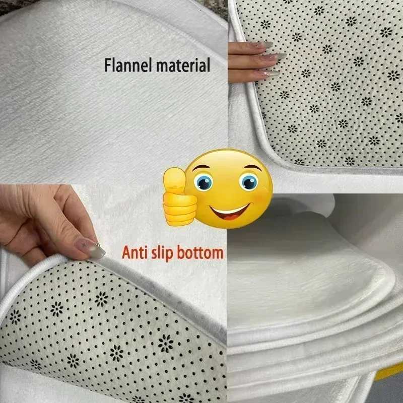 Christmas Ball Pine Needles Kitchen Mat Decor Hallway Balcony Anti-slip Floor Mat Bedroom Entrance Doormat Christmas DecorationsM251117