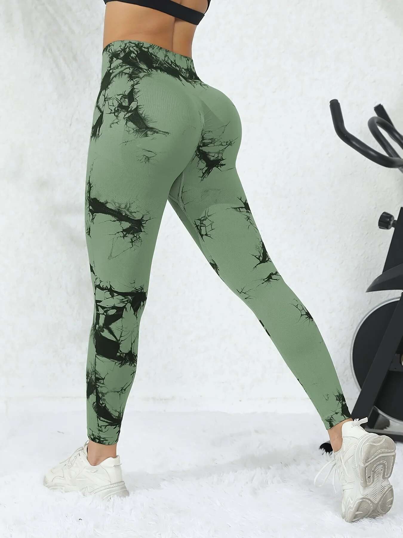 Tie Dye Yoga Pants Sport Leggings Women Seamless High Waist Push Up Woman Tights Fiess Workout Leggins Gym Clothing 2025 New