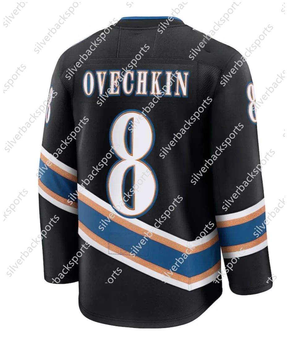 2025 2024 Black Red White Blue Navy Customize Hockey Jersey,Dubois Ovechkin Oshie Wilsons Carlson ichael Backstrom Dubois Mens Sportswear This basebal
