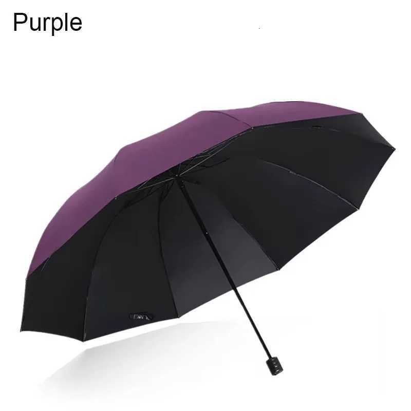 130CM New Super Large Folding Umbrella Rain Women Windproof Sunny And Rainy Paraguas Male Double Whole Family Umbrellas C251117