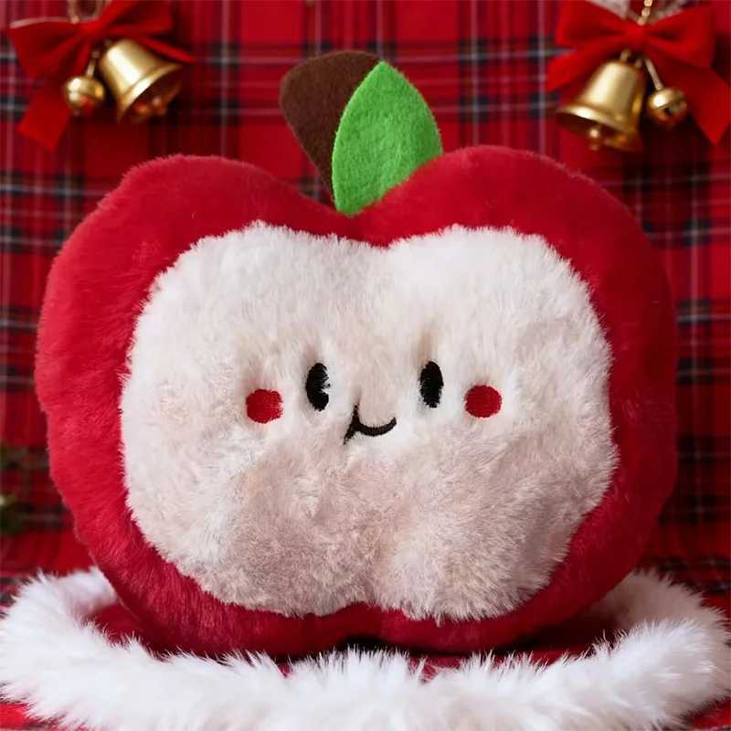 19CM Cute Squishy Red Apple Plush Toy Soft Lovely Fruit Huggable Pillow Cushion Stuffed Doll Xmas Kids Christmas Birthday Gifts J251117