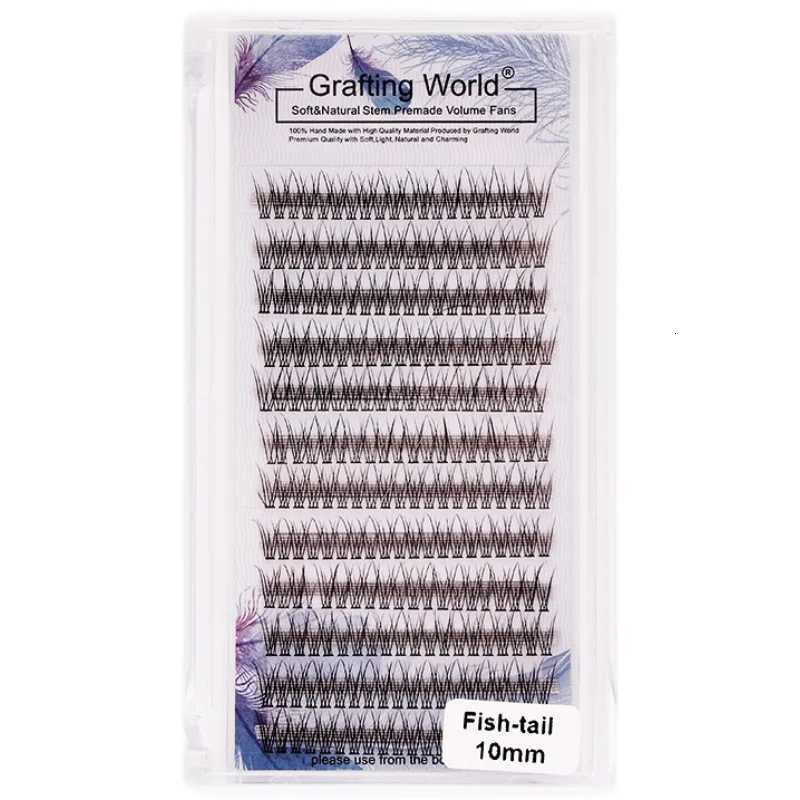 Grafting World New Style Eyelash Cluster Fish Tail Individual Eyelash 240 Pieces Eyelash No Make Extensions Make Up ToolsT251117