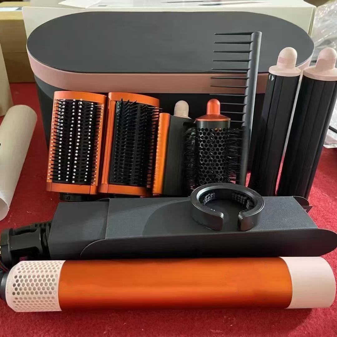 Curler Irons 7-in-1 Rotating Connection Nozzle Salon Styling Design Negatives Ion Motor Constants Current Multifunctional Curler