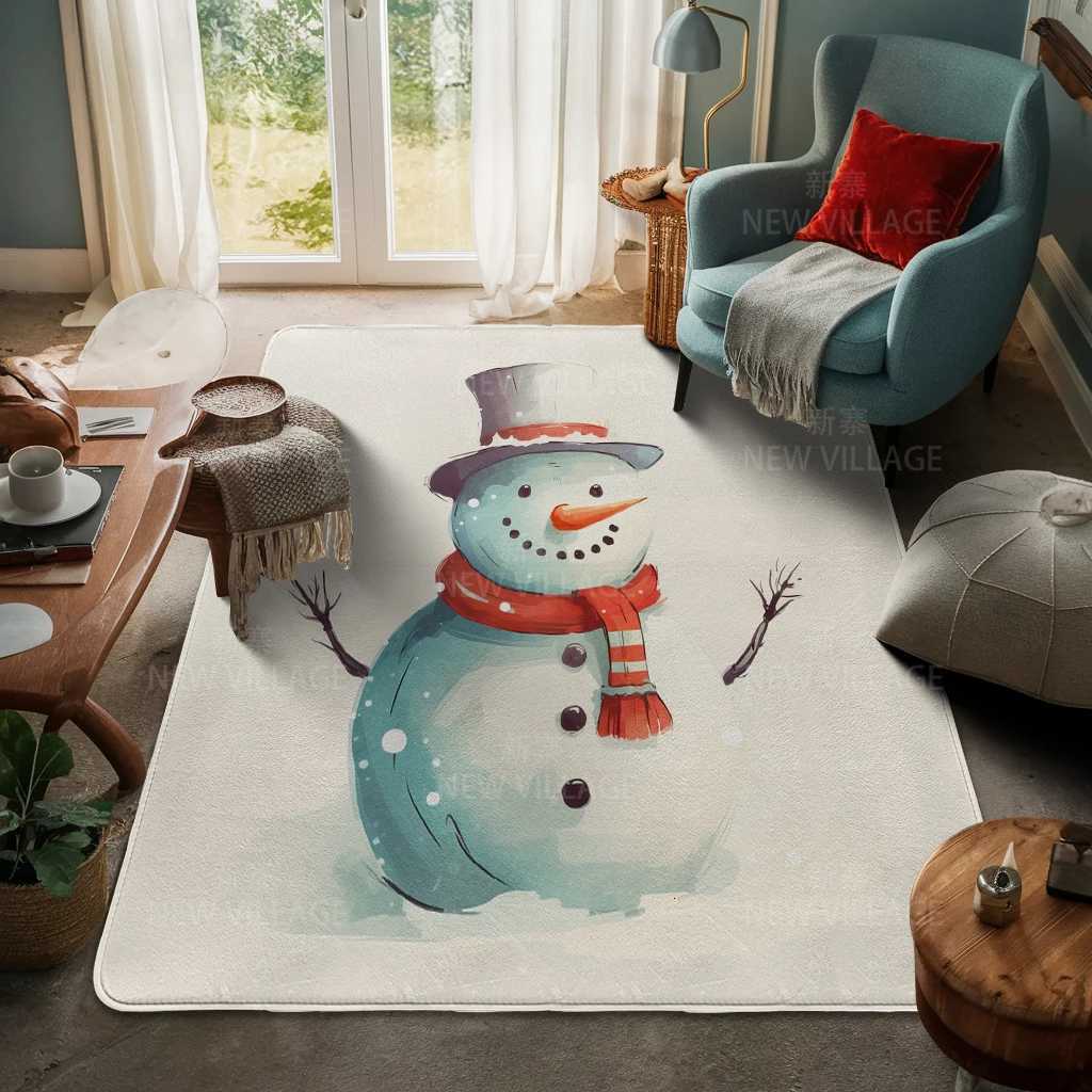 House entrance carpet Home door mat Nordic Living Room Bath Foot bathroom non-slip rugs winter decoration Merry ChristmasM251117