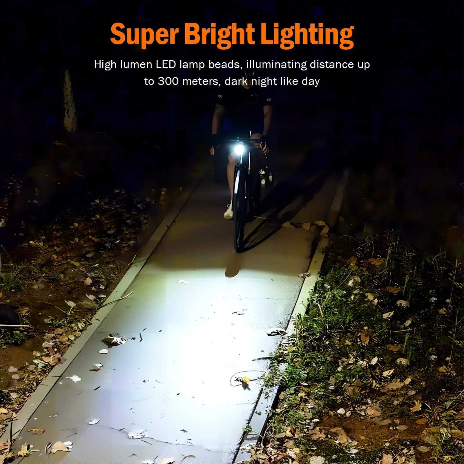 SUPERFIRE BL35 5W Bike Light Rechargeable Front Flashlight 5 modes IP54 Waterproof Bike Headlights for Night Outdoor Cycling M251117