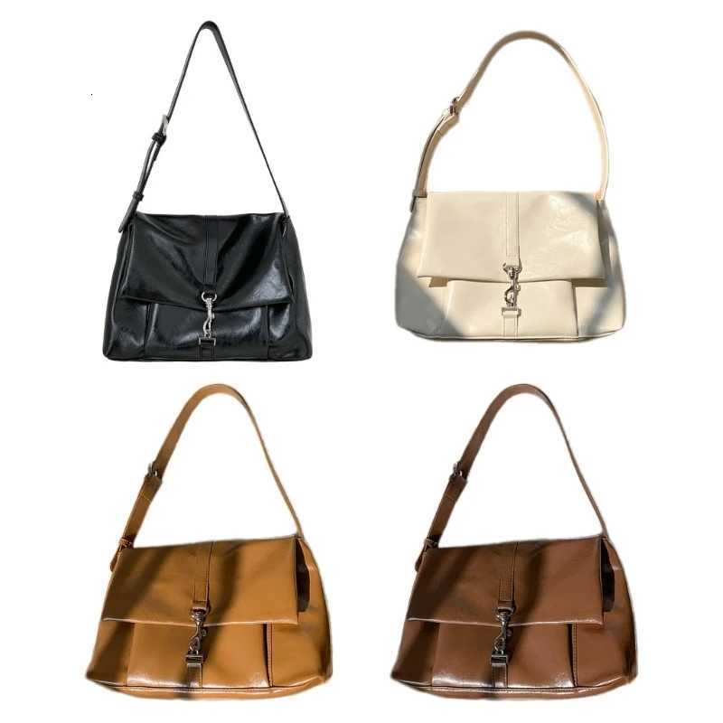 PU Leather Shoulder Bag Large Capacity Underarm Bag Casual Shoulder Handbag Purse for Women Girl Dating Travel WorkW251117