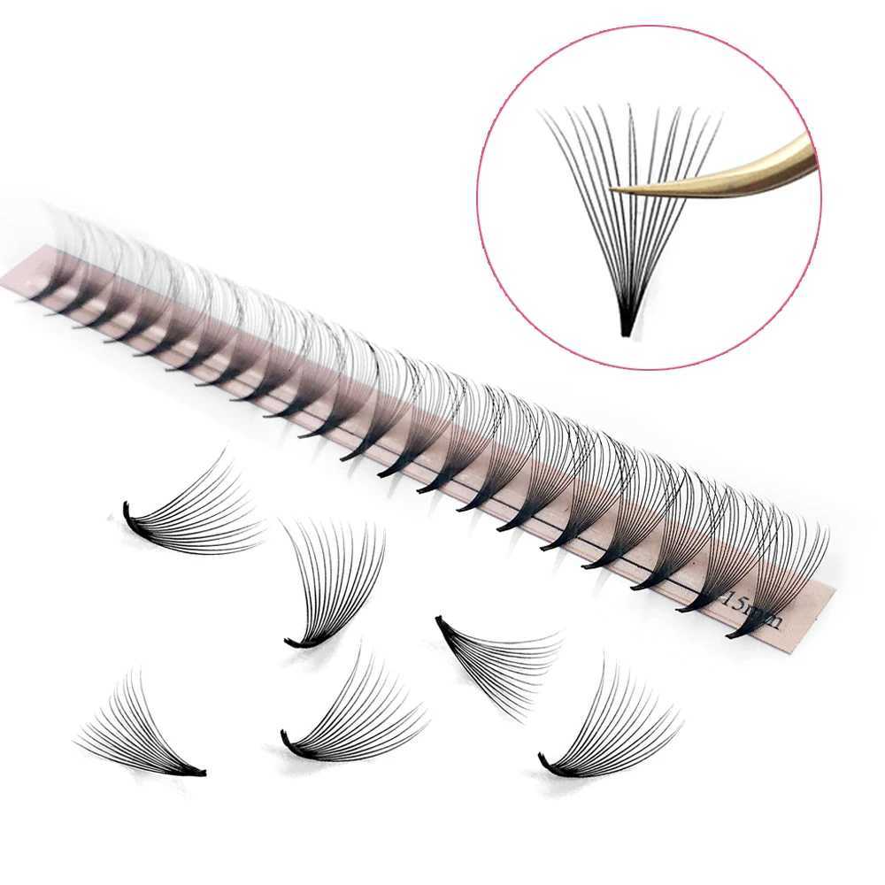 Goddess Premade Volume Fans 4D 5D 6D 7D 8D 10D 12D 14D 16D 20D Individual Lashes Extension Pointy Stem 320 Fans Faux MinkT251117