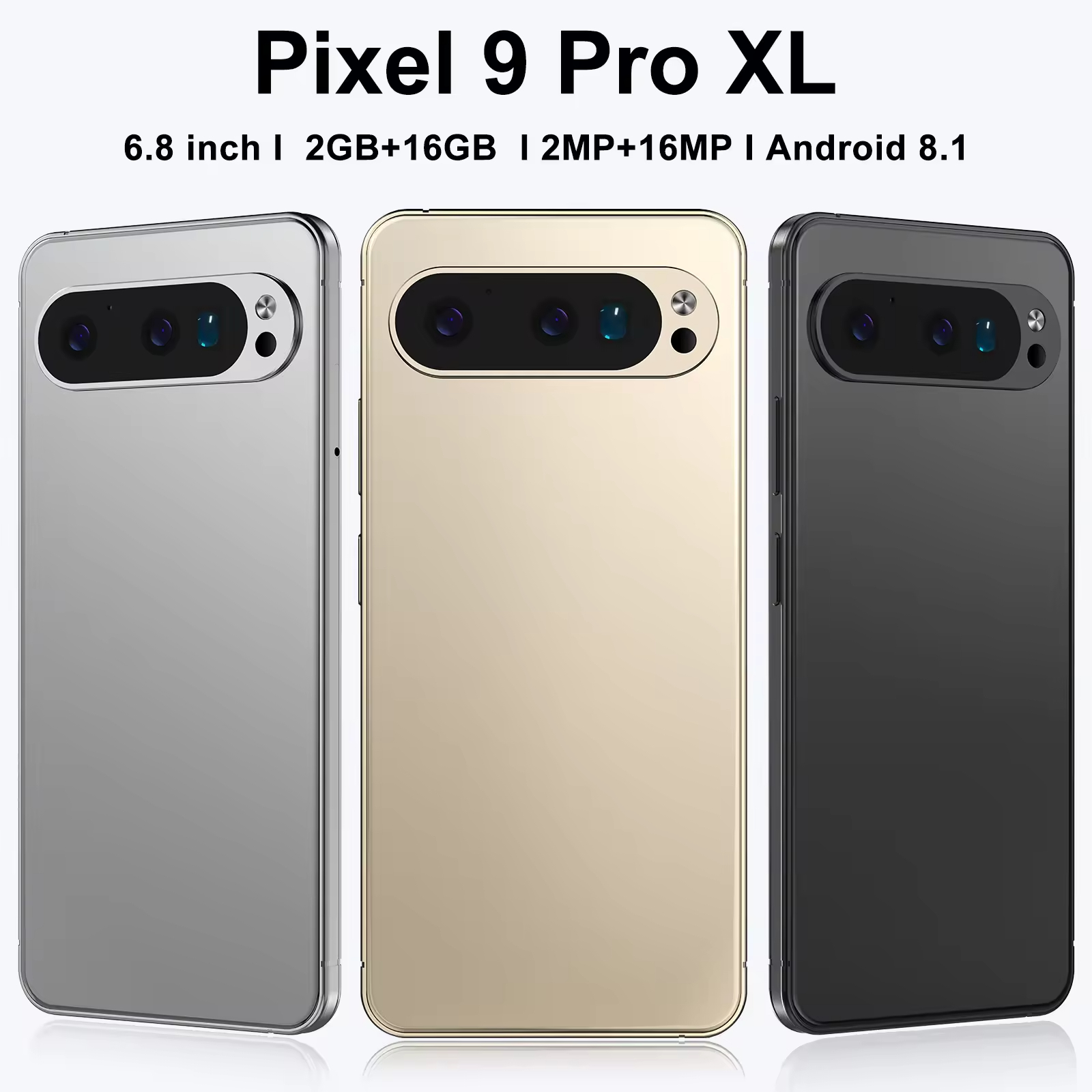 Pixel 9 Pro XL 6.8" In-Cell Flagship Phone | Global Unlocked 4G/5G Cross-Border Smartphone