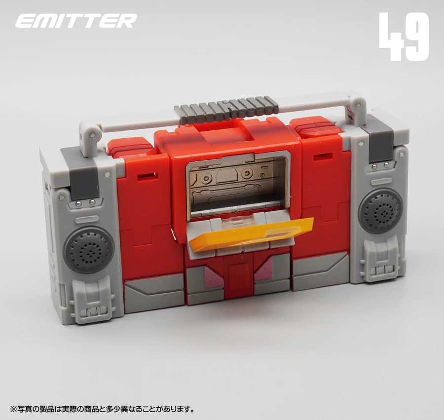 Transformation Blaster Emitter Recorder Model MFT MF-49 MF49 Pocket War MechFans Mini Action Figure Robot Toys 12cm with box C251117