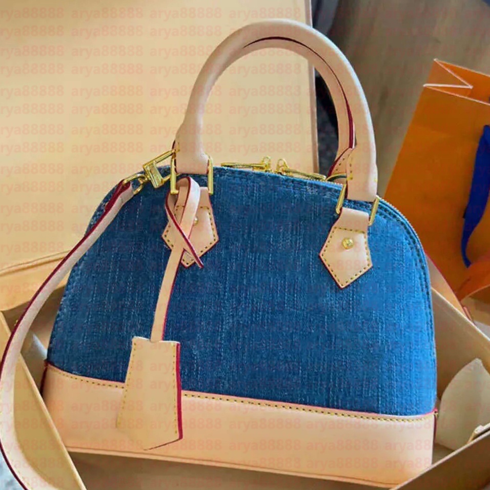 Shell bag denim designer women bag designer purses wallet shoulder bags for women handbag cross body bag Luxury designer bag BB bag Fashion Shoulder Bag Mens mini
