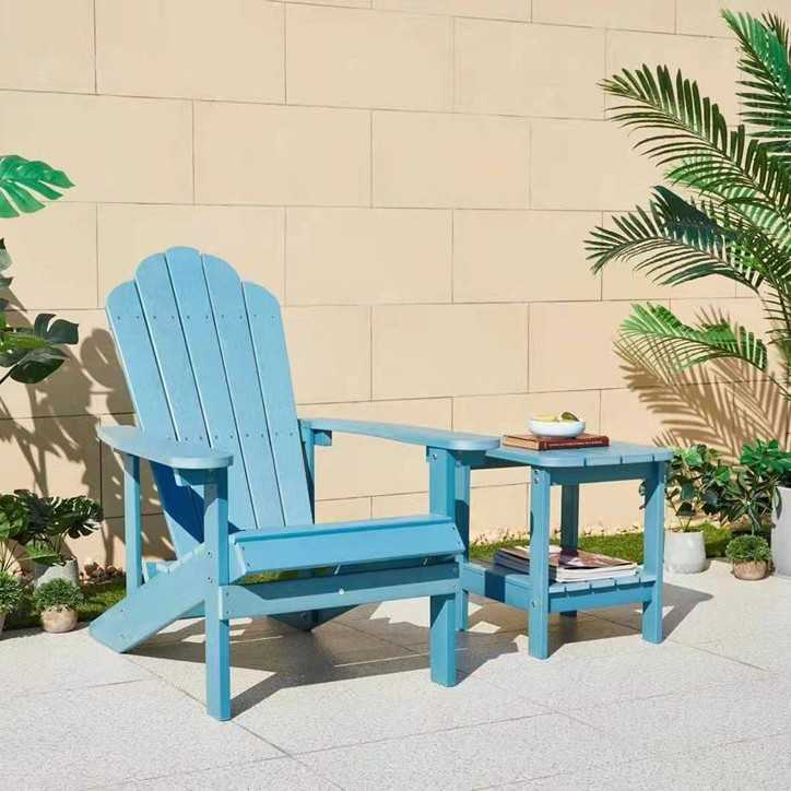 Adirondack Chair, High-density Polyethylene Foldable Adirondack Chair, Weather-resistant Outdoor Chair J251117